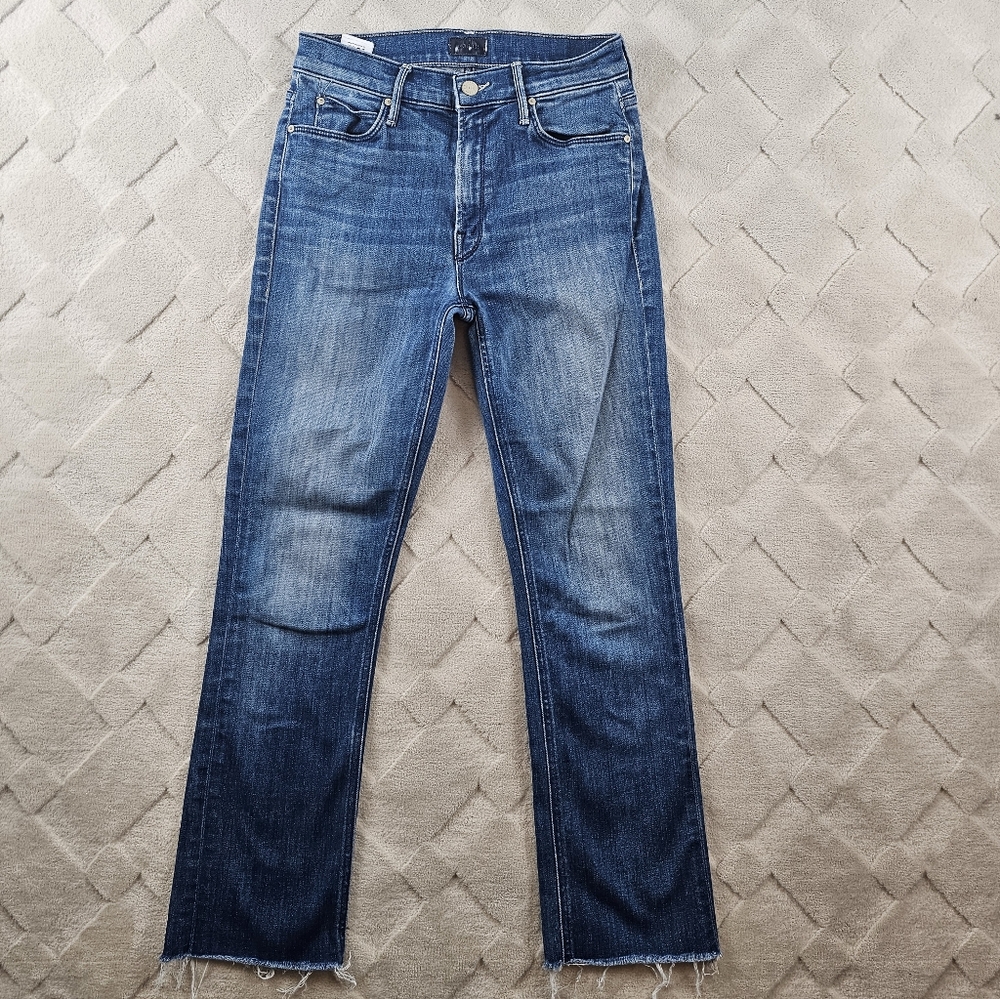 MOTHER Women's Indigo Ankle Jeans